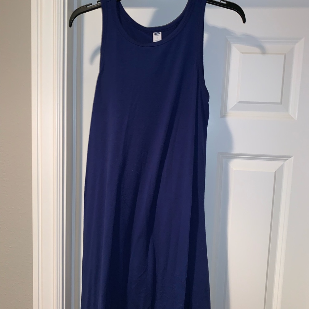 navy casual dress!!